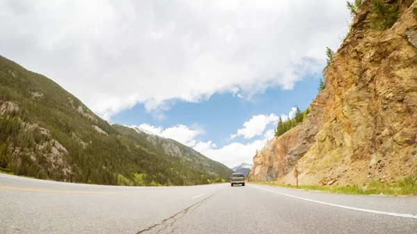 Körning Interstate Highway Bergen — Stockfoto