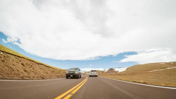 Denver Colorado Abd Mayıs 2018 Sürüş Ridge Yolda Sezonun Açılış — Stok fotoğraf