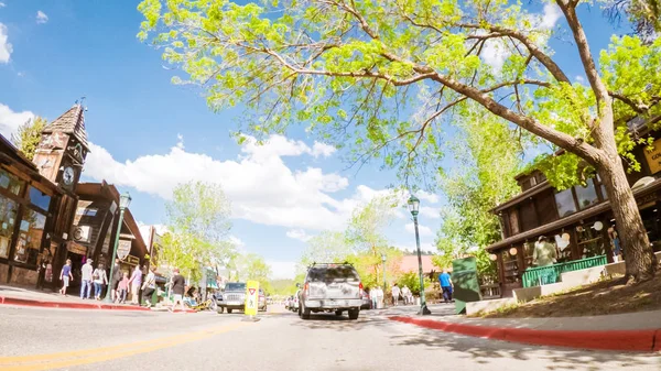 Estes Park Colorado Estados Unidos Mayo 2018 Conduciendo Por Centro — Foto de Stock