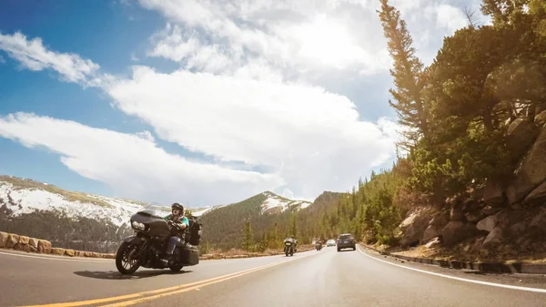 Denver Colorado Usa May 2018 Driving Trail Ridge Road Openning — Stock Photo, Image