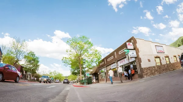 Estes Park Colorado Estados Unidos Mayo 2018 Conduciendo Por Centro — Foto de Stock