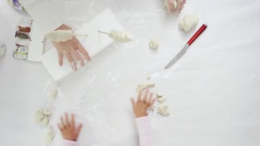 Adım adım. Cadılar Bayramı zanaat balkabağı unicorn tema ile dekorasyon.