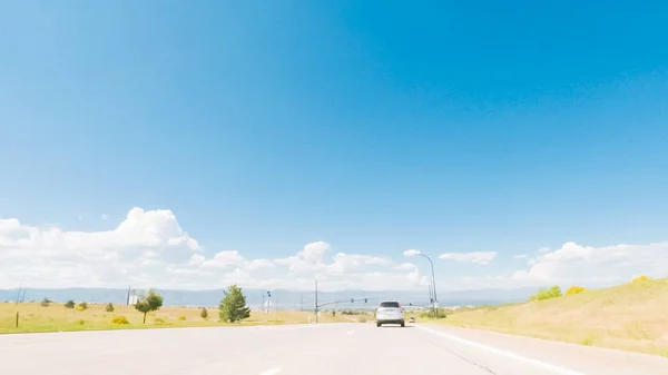 Denver Colorado Usa September 2018 Fahren Auf Der Lokalen Straße — Stockfoto