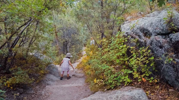 Senderismo Otoño Parque Estatal Castlewood Canyon — Foto de Stock