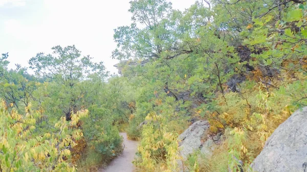 Wandern Herbst Castlewood Canyon State Park — Stockfoto