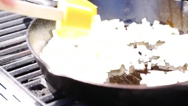 Pas Pas Griller Les Légumes Pour Faire Remplissage Pour Empanadas — Video