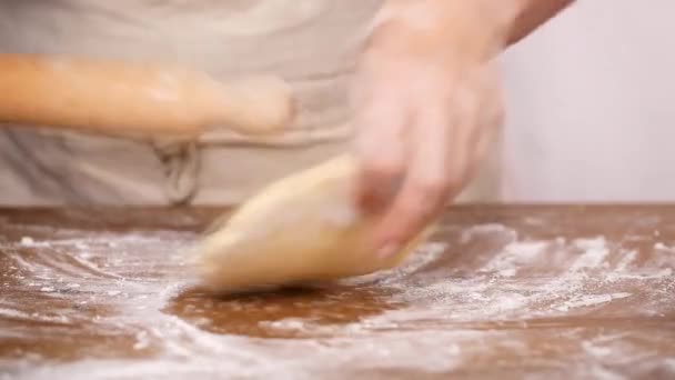 단계적으로 만든된 Empanadas에 반죽을 — 비디오
