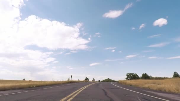 Conducir Parque Estatal Del Cañón Castlewood Otoño — Vídeo de stock