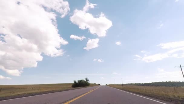 Guidare Verso Sud Hwy Parker Colorado — Video Stock