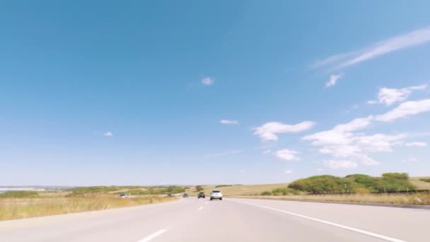 2018 デンバー コロラド州 デンバー コロラド州南部農村地域における舗装道路で運転 — ストック動画