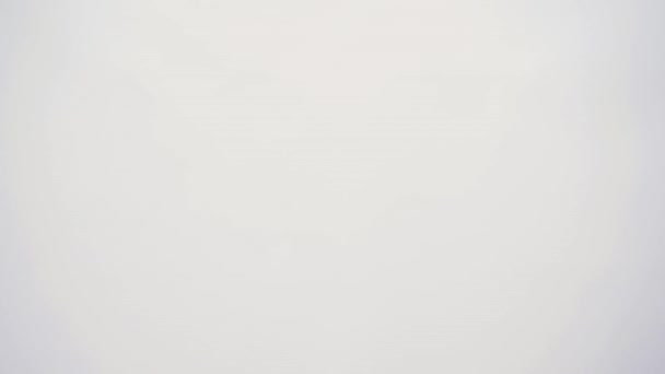 Μικρό Μονόκερος Pinata Λευκό Φόντο — Αρχείο Βίντεο