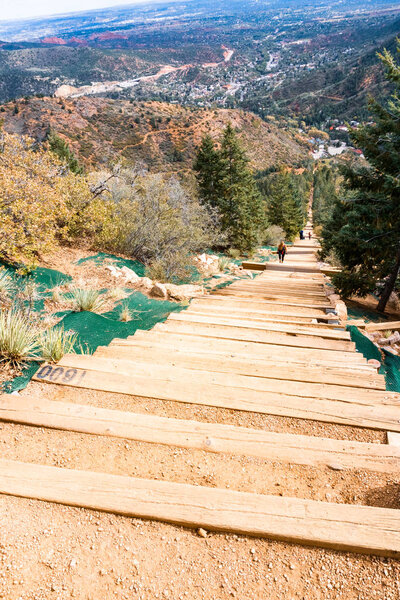 extreme nature trail with steep mountain incline for advanced hikers.