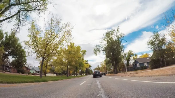 Colorado Springs Colorado Estados Unidos Octubre 2018 Conduciendo Por Histórico — Foto de Stock