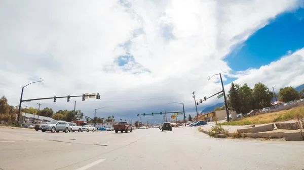 Colorado Springs Colorado Estados Unidos Octubre 2018 Conducir Por Carreteras — Foto de Stock