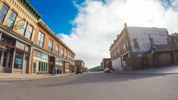 Victor Colorado Estados Unidos Octubre 2018 Pequeño Pueblo Histórico Montaña — Foto de Stock