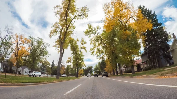 Colorado Springs Colorado Estados Unidos Octubre 2018 Conduciendo Por Histórico — Foto de Stock