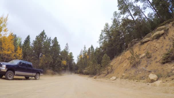 Colorado Springs Colorado Estados Unidos Octubre 2018 Conduciendo Por Pequeños — Vídeo de stock