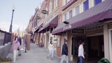 Dere, Colorado, ABD-Ekim 6, 2018 - Slow motion sakat. Küçük kumar ve dağ town Colorado incelemesi