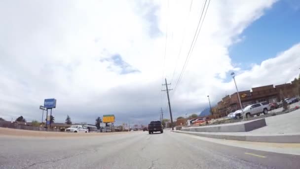 Colorado Springs Colorado Amerika Serikat Oktober 2018 Berkendara Jalan Beraspal — Stok Video