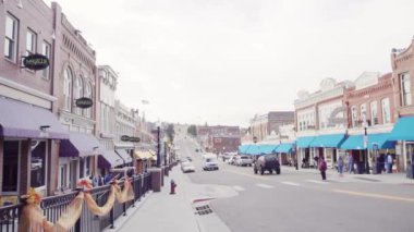 Dere, Colorado, ABD-Ekim 6, 2018 - Slow motion sakat. Küçük kumar ve dağ town Colorado incelemesi