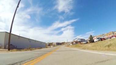 Colorado Springs, Colorado, ABD-Ekim 6, 2018 - dağ otoyolda 67 Cripple Creek için Victor sonbaharda sürüş