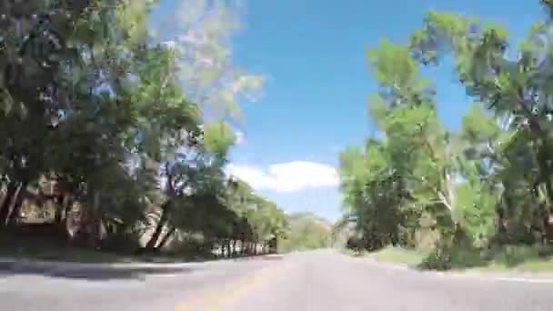 Denver Colorado Estados Unidos Mayo 2018 Time Lapse Conducir Por — Vídeo de stock