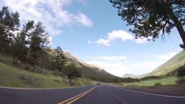 Denver Colorado Estados Unidos Mayo 2018 Conducir Por Carretera Pavimentada — Vídeo de stock