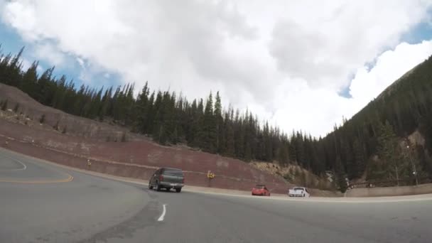 Denver Colorado Usa May 2018 Fahren Auf Mountain Highway Über — Stockvideo