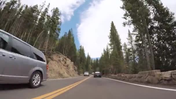 Denver Colorado Estados Unidos Mayo 2018 Conducir Por Carretera Pavimentada — Vídeo de stock