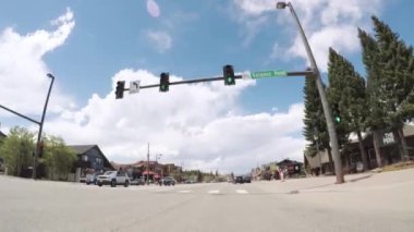 Winter Park, Colorado, ABD-Mayıs 27, 2018 - Kış Parkı ile yaz aylarında sürüş..
