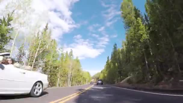 Denver Colorado Estados Unidos Mayo 2018 Conducir Por Carretera Pavimentada — Vídeo de stock