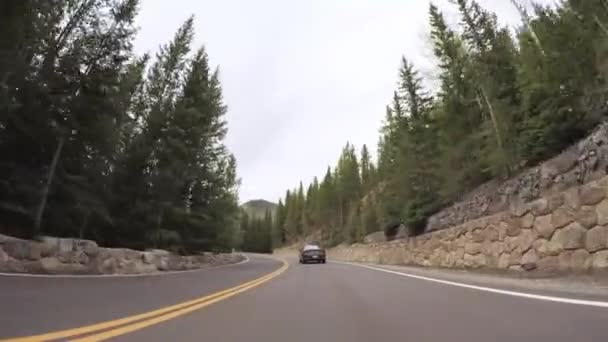 Denver Colorado Estados Unidos Mayo 2018 Conducir Por Carretera Pavimentada — Vídeo de stock