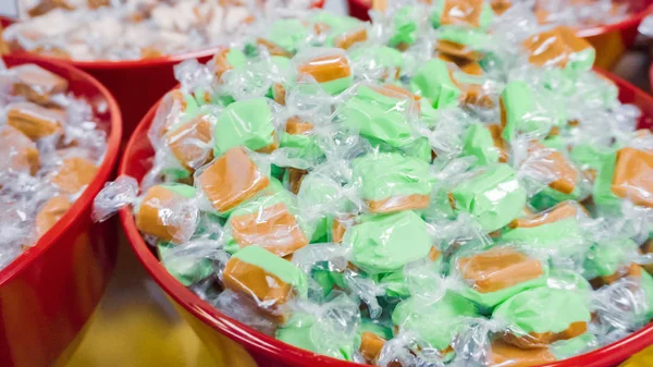 Salt Water Taffy Kleine Candy Shop — Stockfoto