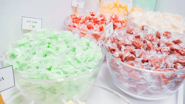 Taffy Agua Salada Una Pequeña Tienda Dulces —  Fotos de Stock