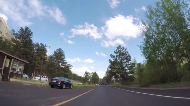 Denver Colorado Estados Unidos Mayo 2018 Conducir Por Carretera Pavimentada — Vídeo de stock