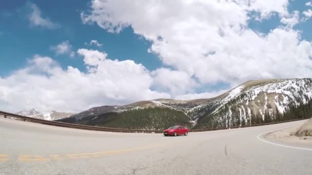 Denver Colorado Stany Zjednoczone Ameryki Maja 2018 Jazdy Autostradą Góra — Wideo stockowe