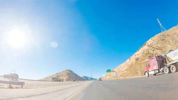 Denver Colorado États Unis 1Er Décembre 2018 Conduire Vers Ouest — Photo