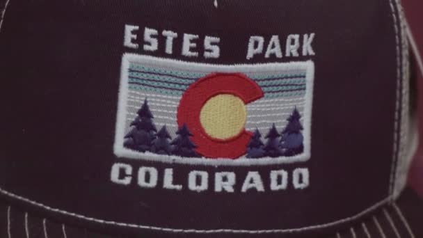 Estes Park Colorado Eua Maio 2018 Pov Main Street Typical — Vídeo de Stock