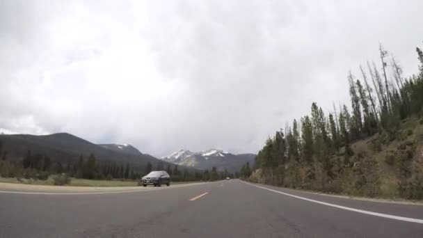 Denver Colorado Estados Unidos Mayo 2018 Conducir Por Carretera Pavimentada — Vídeos de Stock