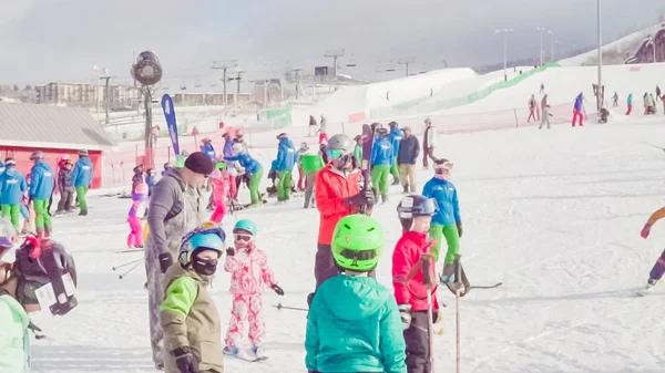 Steamboat Springs Colorado Stany Zjednoczone Ameryki Grudzień 2018 Learning Wzgórzu — Zdjęcie stockowe