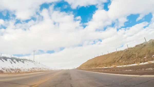 Auf Der Bergstraße Nach Westen Steamboat Springs — Stockfoto