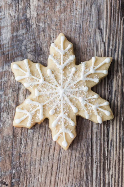 Biscuits Noël Décorés Glaçage Royal — Photo