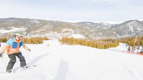 Keystoone Colorado Usa Januar 2019 Ski Alpin Zur Saisoneröffnung — Stockfoto