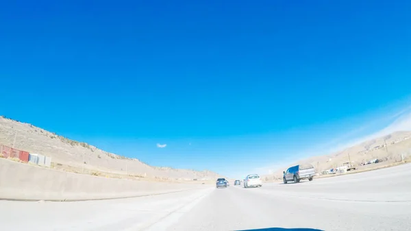 Denver Colorado Usa Dezember 2018 Westwärts Fahren Auf Dem Highway — Stockfoto