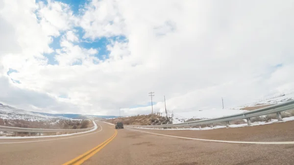 Conducir Hacia Oeste Por Carretera Montaña Steamboat Springs — Foto de Stock