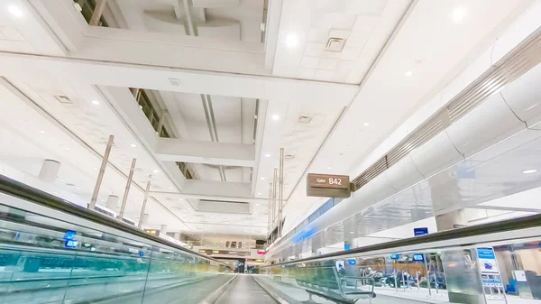콜로라도 2019 공항의 하나에서 움직이는 — 스톡 사진
