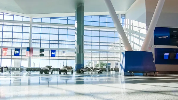Houston Texas Estados Unidos Enero 2019 Dentro Terminal Aeropuerto Internacional — Foto de Stock