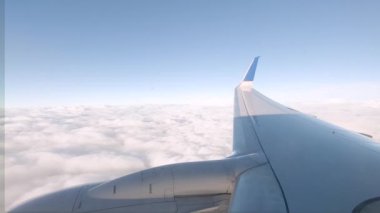 Ticari yolcu uçaktan görüntüleme.