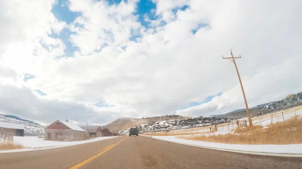 Autopista de montaña — Foto de Stock