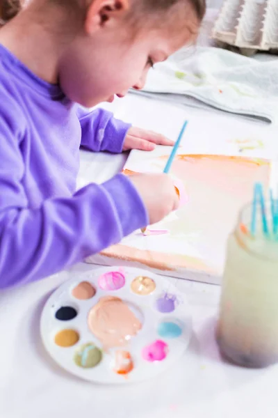 Progetto di arte per bambini — Foto Stock